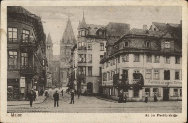 Mainz Rhein Mainz Fischtorstrasse