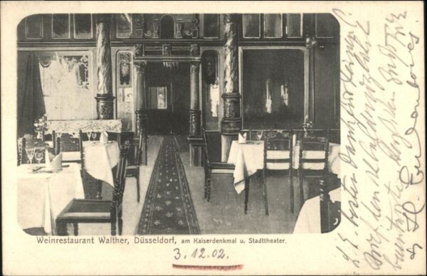 Duesseldorf estaurant Walther