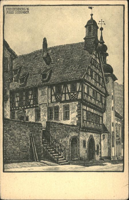 Freudenberg Baden  Kuenstler Alois Leibinger