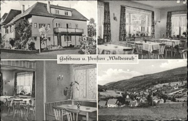 Allemuehl asthaus Pension Waldesruh