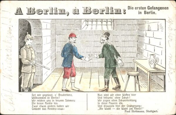Berlin erste Gefangenen