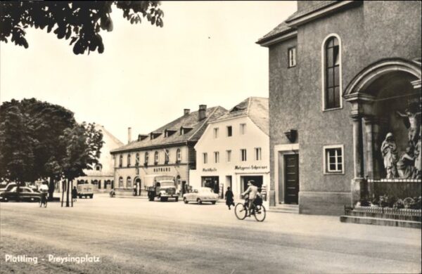Plattling Isar Bayern Plattling Preysingplatz