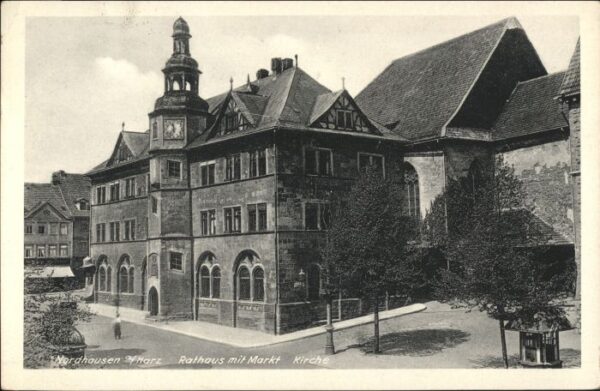 Nordhausen Thueringen athaus Markt
