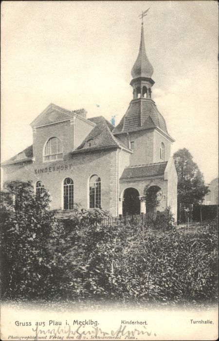 Plauen Vogtland Plau Kinderhort Turnhalle