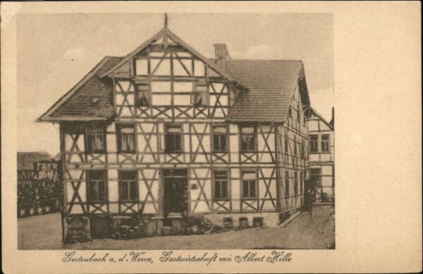 Gertenbach Gastwirtschaft Albert Hille