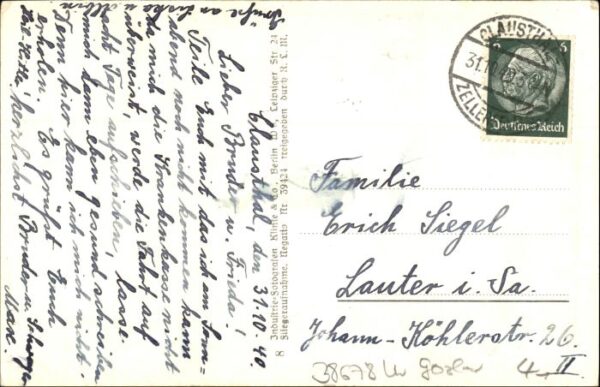 Clausthal-Zellerfeld Fliegeraufnahme – Bild 2