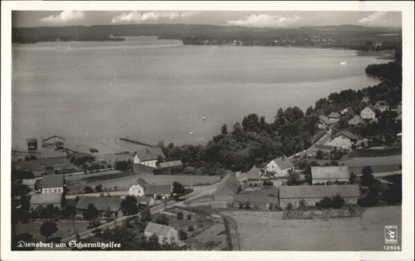 Diensdorf-Radlow Fliegeraufnahme Scharmuetzelsee