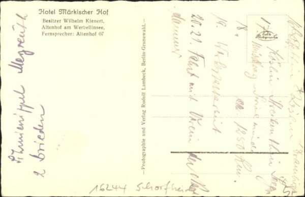 Altenhof Eberswalde Hotel Maerkischer Hof – Bild 2