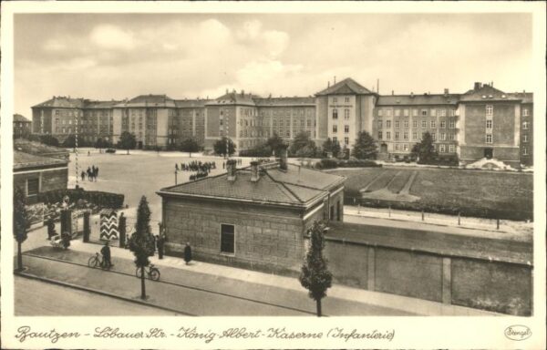 Bautzen Loebauer Strasse Koenig-Albert-Kaserne Infanterie *