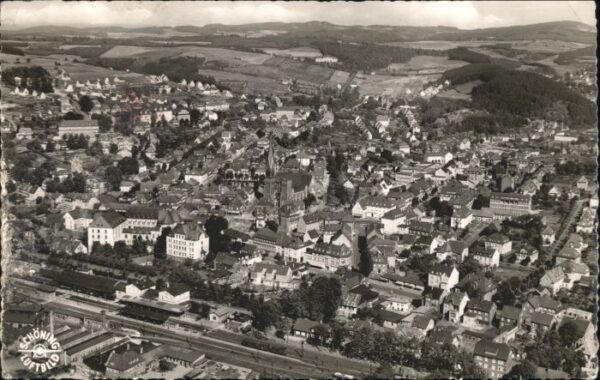 Olpe Fliegeraufnahme