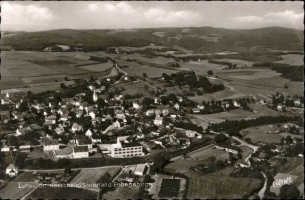 Herscheid Sauerland Herscheid Fliegeraufnahme