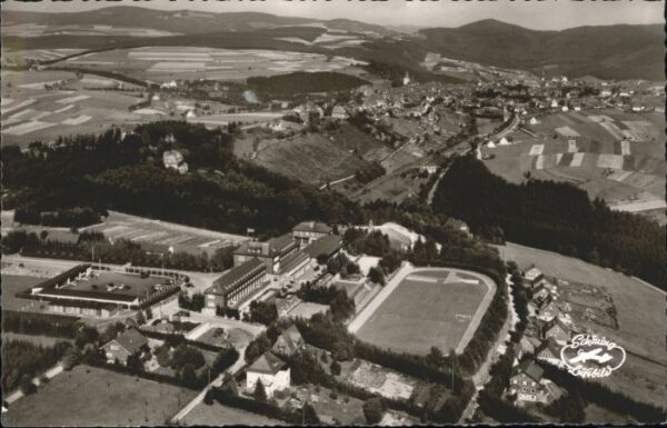 Winterberg Hochsauerland Winterberg Westfalen Fliegeraufnahme Stadion