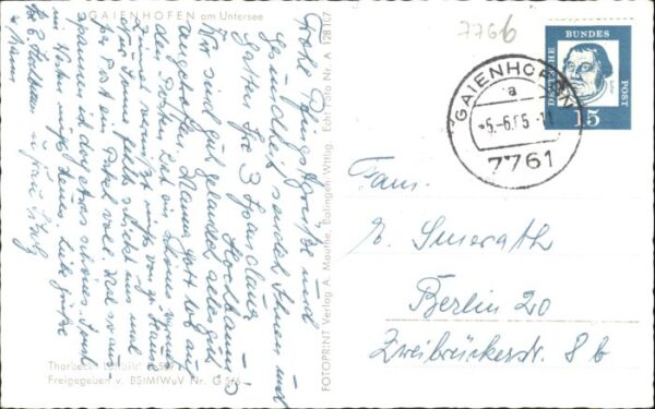 Gaienhofen Fliegeraufnahme – Bild 2