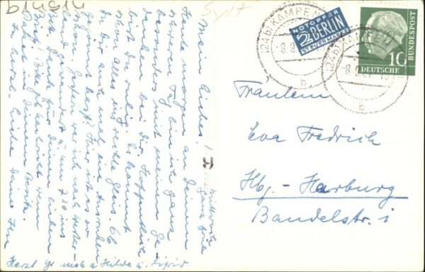 Kampen Sylt [handschriftlich] Haus Boenk – Bild 2