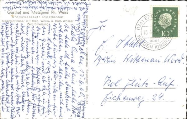 Groetschenreuth asthof Metzgerei Ph. Weiss – Bild 2