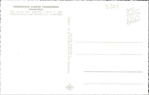 Goslar Frankenberger Plan – Bild 2