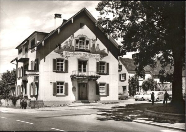Kressbronn Bodensee Kressbronn Weinstuben zur Kapelle
