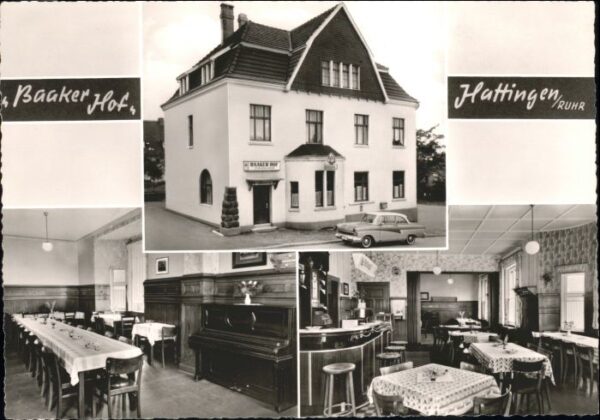 Hattingen Ruhr Gaststaette Baaker Hof