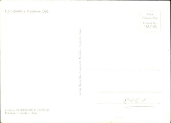 Pleystein Fliegeraufnahme – Bild 2