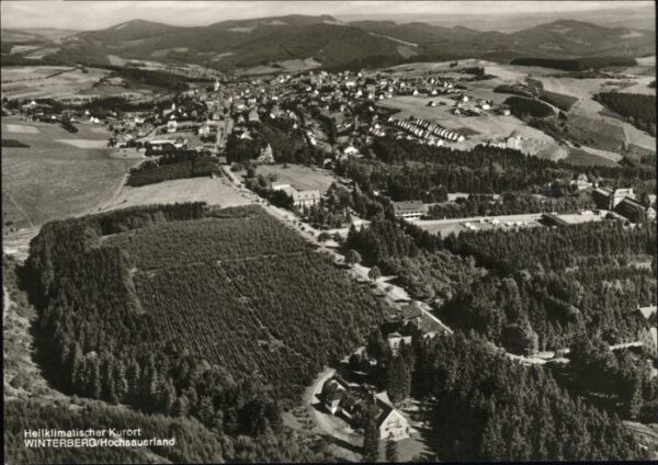 Winterberg Hochsauerland Winterberg Westfalen Fliegeraufnahme