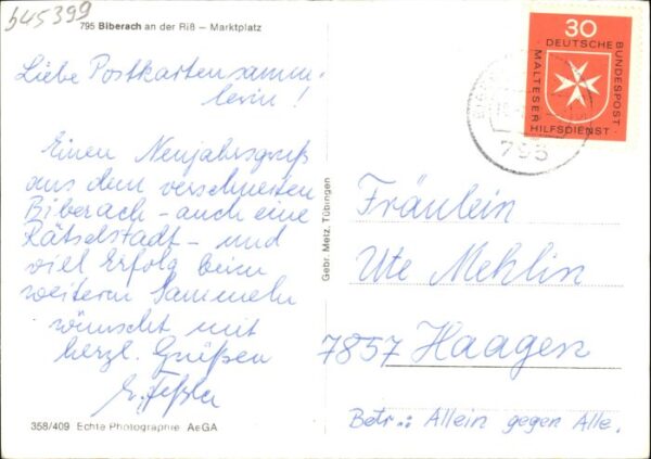 Biberach Riss Marktplatz – Bild 2