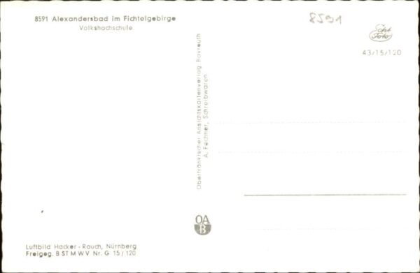 Bad Alexandersbad Fliegeraufnahme – Bild 2