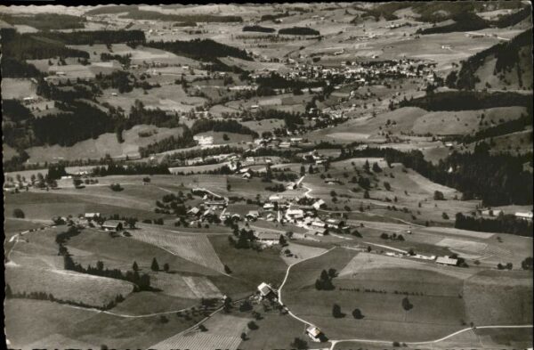 Oberstaufen Fliegeraufnahme