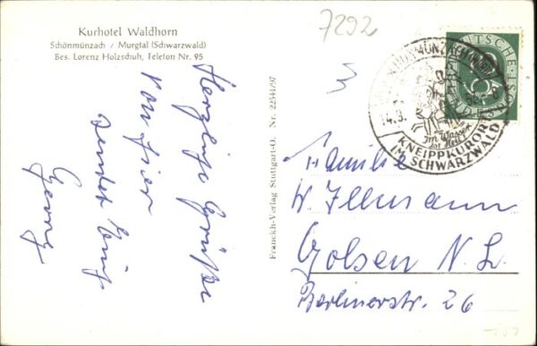 Schoenmuenzach tel Waldhorn x – Bild 2