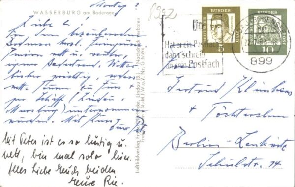 Wasserburg Bodensee Fliegeraufnahme – Bild 2