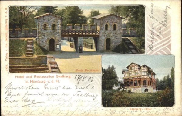 Bad Homburg Porta Decumana Saalburg Hotel