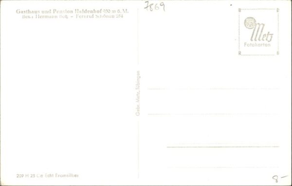 Schoenau Schwarzwald asthaus Pension Haldenhof – Bild 2