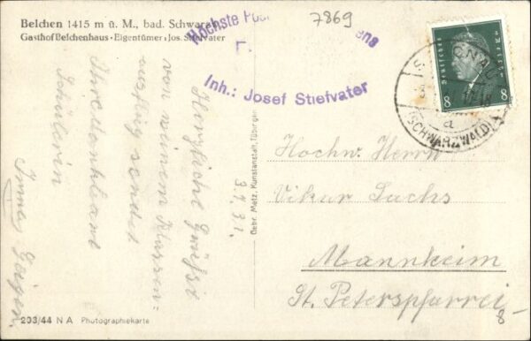 Belchen Baden Belchen Multen – Bild 2