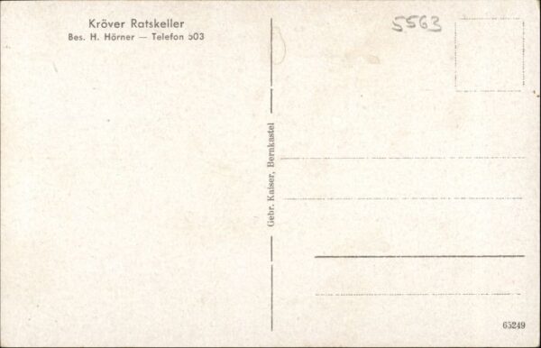 Kroev Mosel Kroev Ratskeller – Bild 2