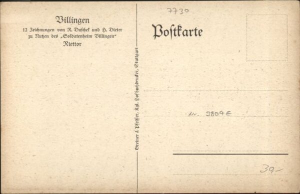Villingen-Schwenningen Villingen Kuenstler H Dieter – Bild 2