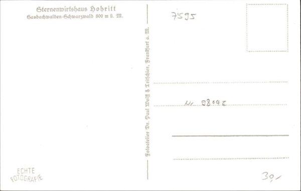 Sasbachwalden Sternenwirtshaus – Bild 2