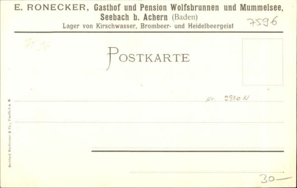 Seebach Ottenhoefen Schwarzwald Hotel Pension Wolfsbrunnen – Bild 2