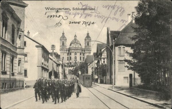 Weingarten Wuerttemberg chloss Strasse