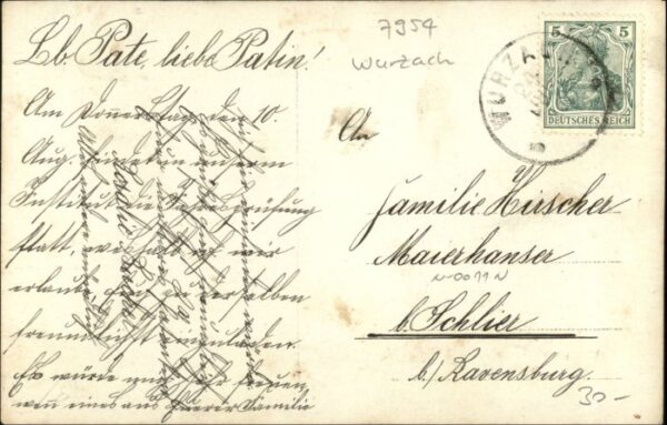 Wiesen Bad Wurzach [Stempelabschalg] – Bild 2