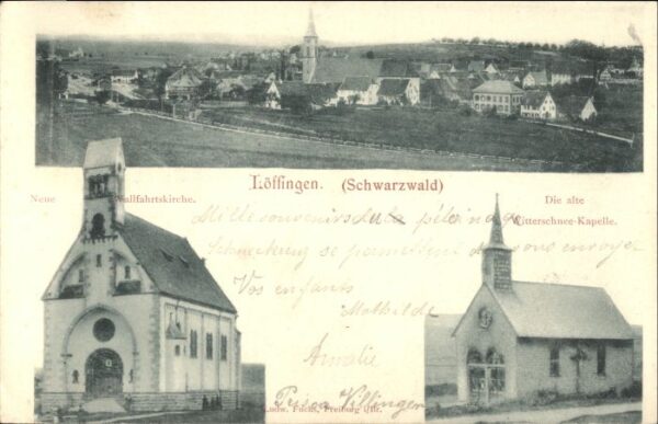 Loeffingen itterschnee Kapelle