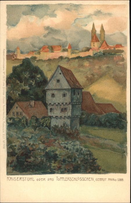Rothenburg Tauber Toppler Schloss