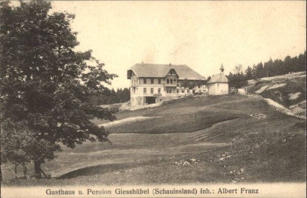 Schauinsland Gasthaus Pension Giesshuebel