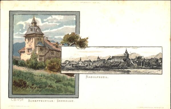 Radolfzell Bodensee Scheffel Villa Seehalde