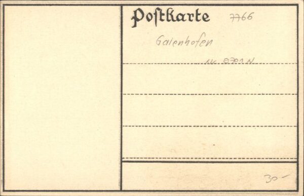 Gaienhofen [Handschriftlich] – Bild 2
