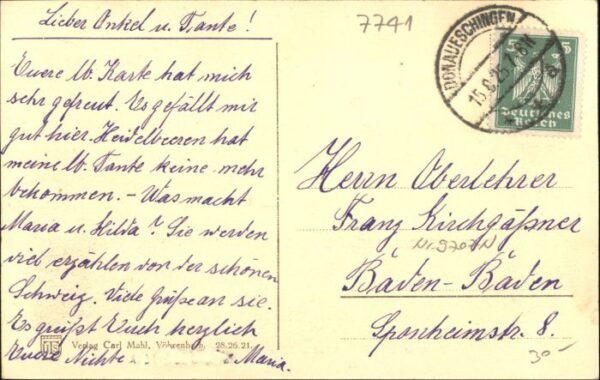 Voehrenbach uisen Krankenhaus – Bild 2