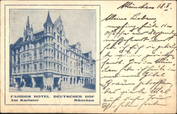 Muenchen otel Deutscher Hof