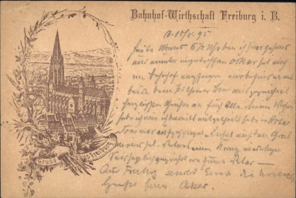 Freiburg Breisgau Bahnhof Wirtschaft