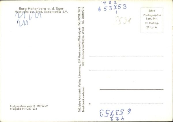 Hohenberg Eger Burg – Bild 2