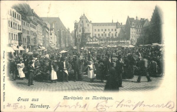 Nuernberg arktplatz