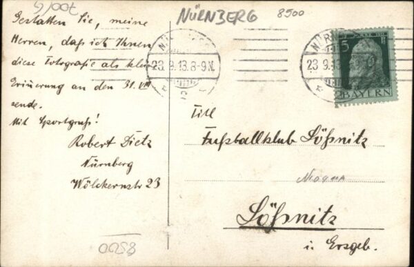 Nuernberg Stempelabschlag] Sportler Uniform – Bild 2