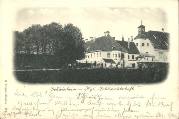 Schleissheim Oberschleissheim Schloss Wirtschaft